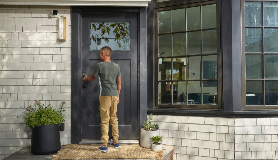 Vivint Smart Lock on home in Lexington